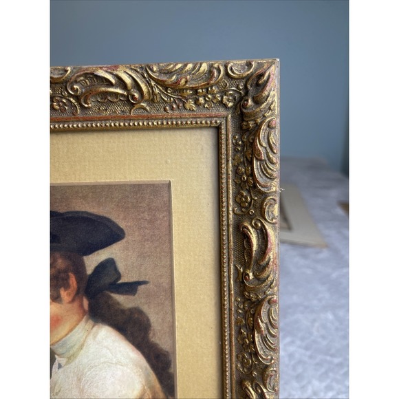 Vintage 10x12 wood Gold Gilded Ornate Wall Art Frame Baroque Rococo Gilt - Picture 3 of 8